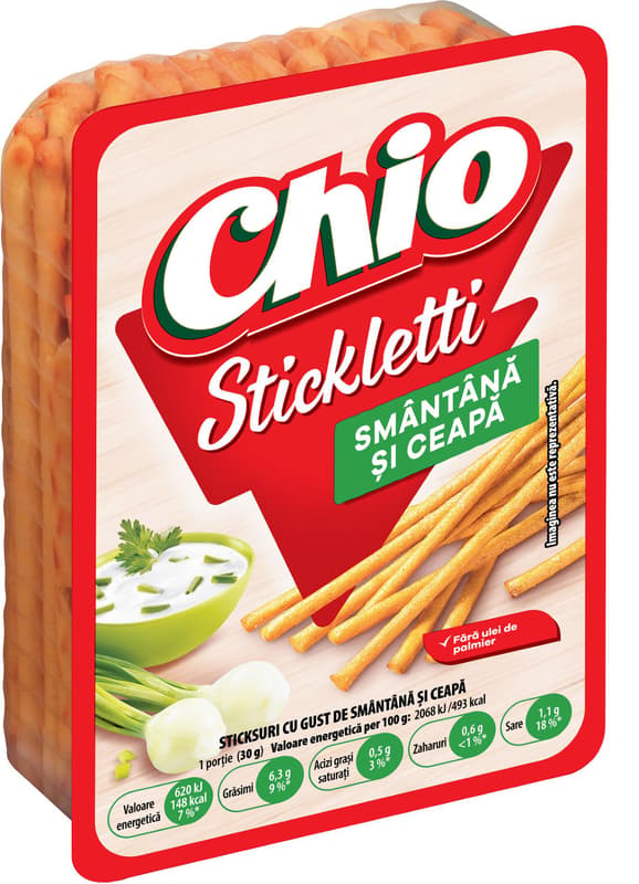 Chio Stickletti Smantana si ceapa