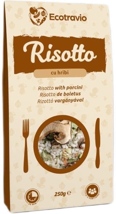 Ecotravio Mix Risotto with porcini mushrooms