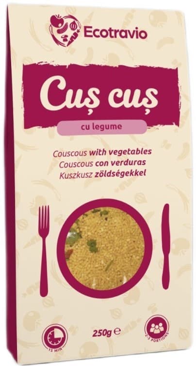 Ecotravio Mix Couscous with vegetables