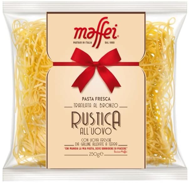 Maffei Fresh Spaghetti alla chitarra with egg