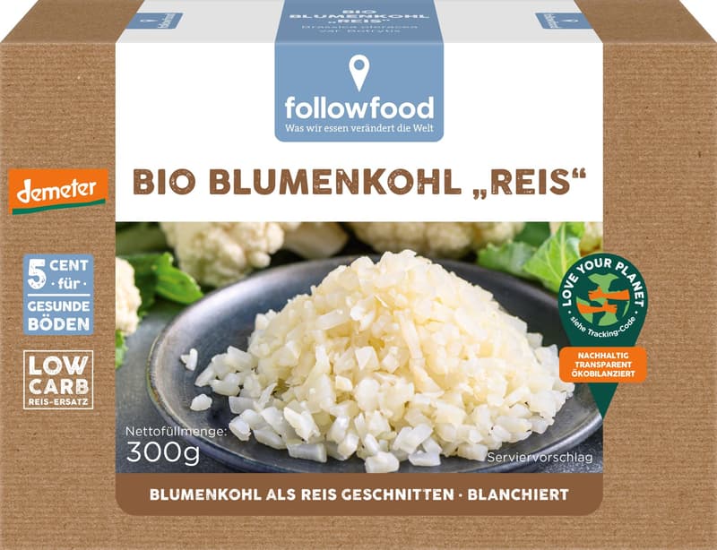 Followfood ECO Demeter Conopida maruntita congelata