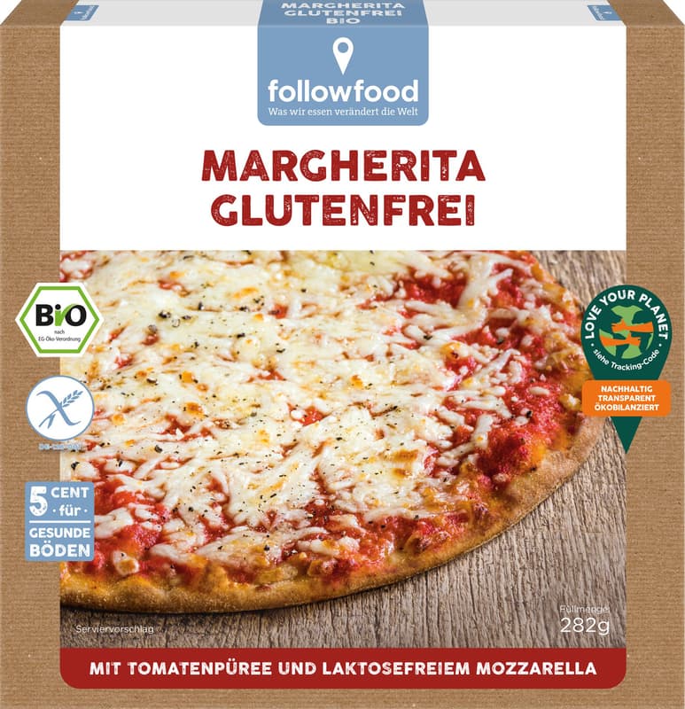 Followfood ECO Pizza Margherita fara gluten