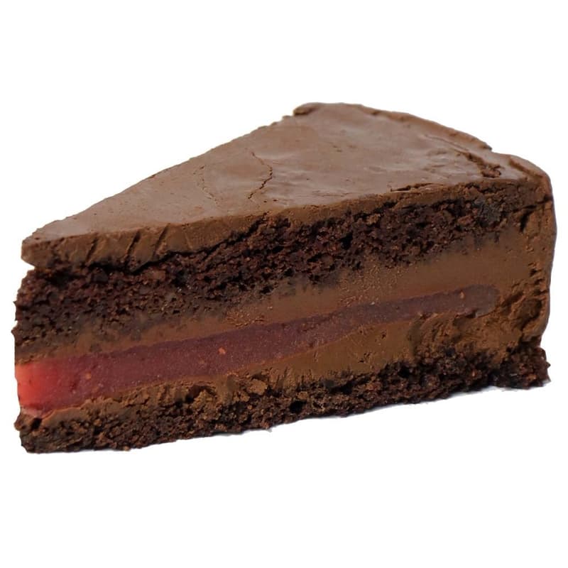 Sublimmme Felie de tort vegan cu ciocolata si capsune