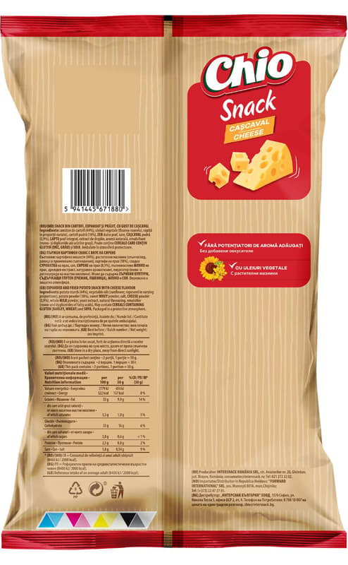Chio Snack cu cascaval