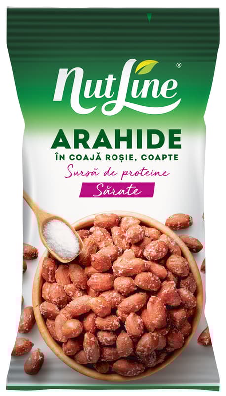 Nutline Arahide cu coaja rosie