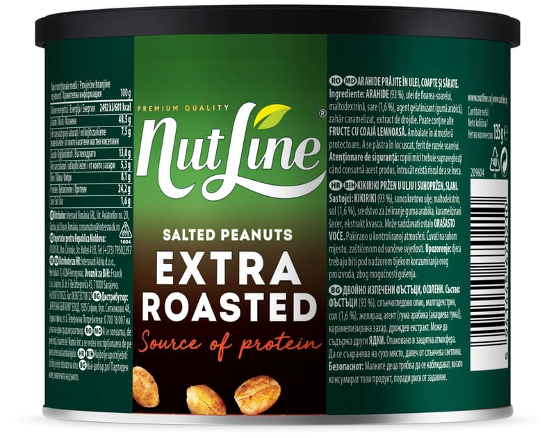 Nutline Extra Roasted Peanuts