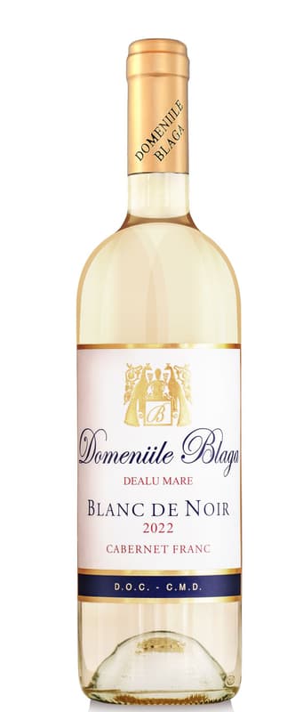 Domeniile Blaga Vin alb sec Blanc de Noir Cabernet Franc 2023