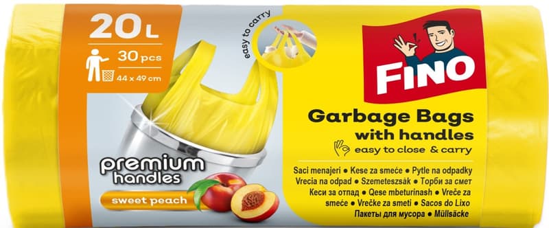 Fino Saci colorati cu manere 20l