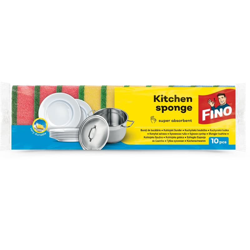 Fino Colorful Kitchen Sponges