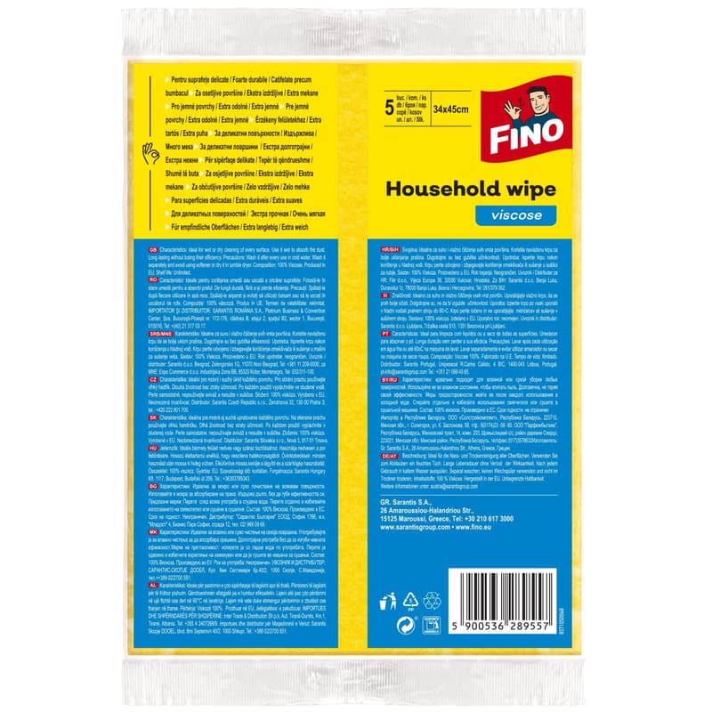 Fino Lavete universale din vascoza 100%