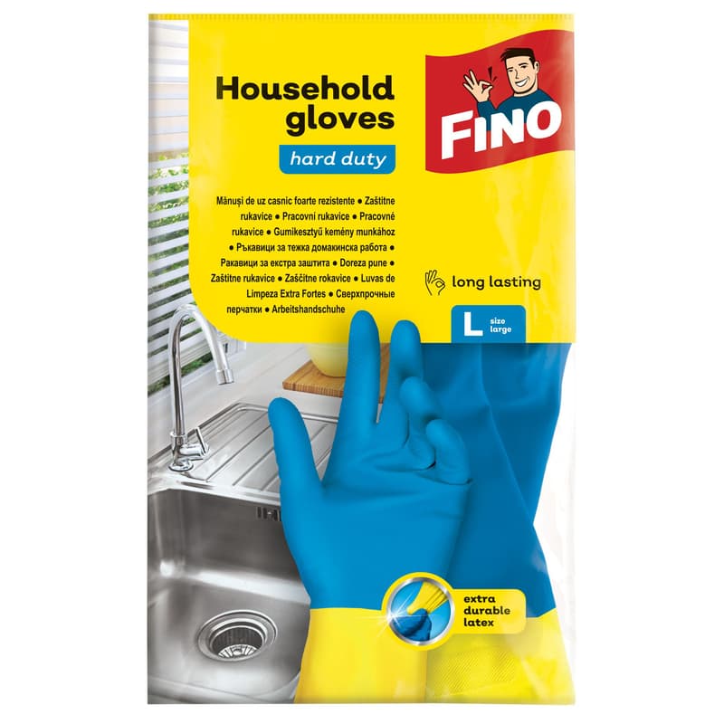 Fino Heavy Duty Household Gloves, size L