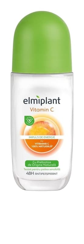 Elmiplant Antiperspirant Roll On Deodorant Vitamin C
