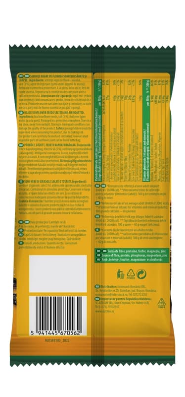 Nutline Black Sunflower Seeds