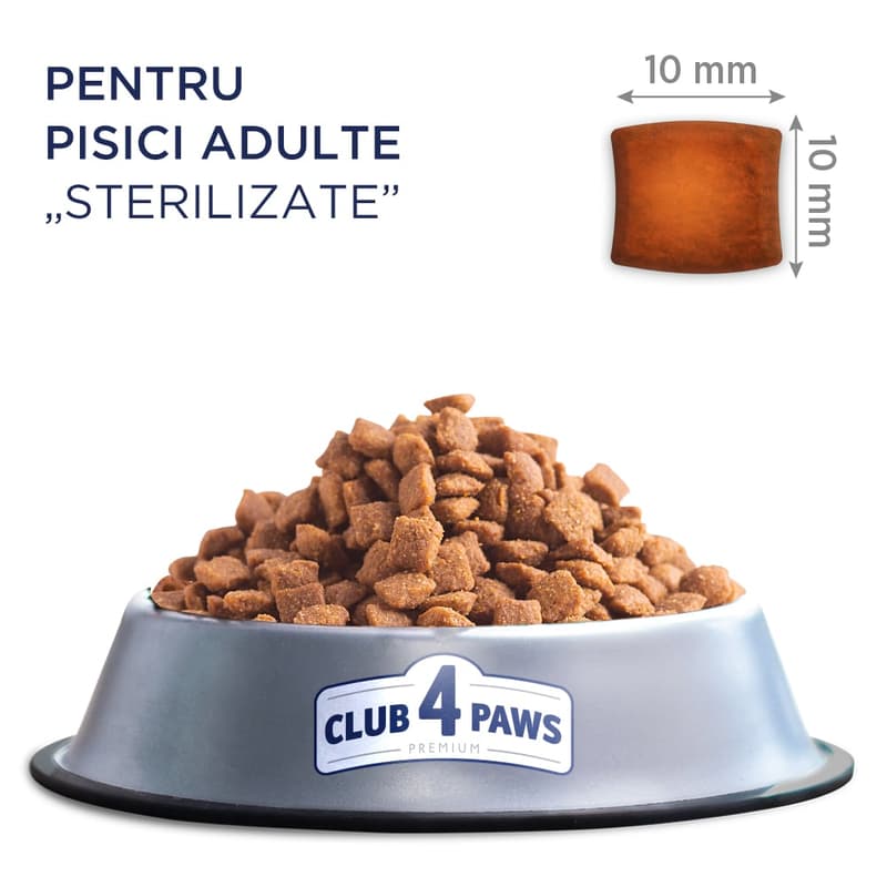 Club 4 Paws Premium Complete Dry Food for Sterilized Cats