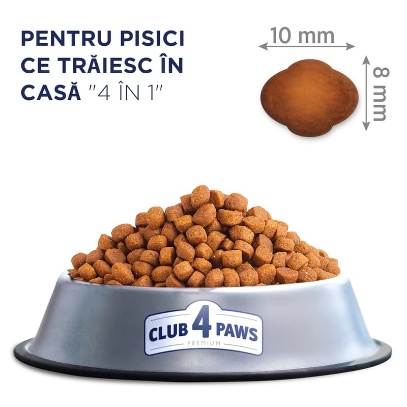Club 4 Paws Premium Hrana uscata completa pentru pisici adulte indoor