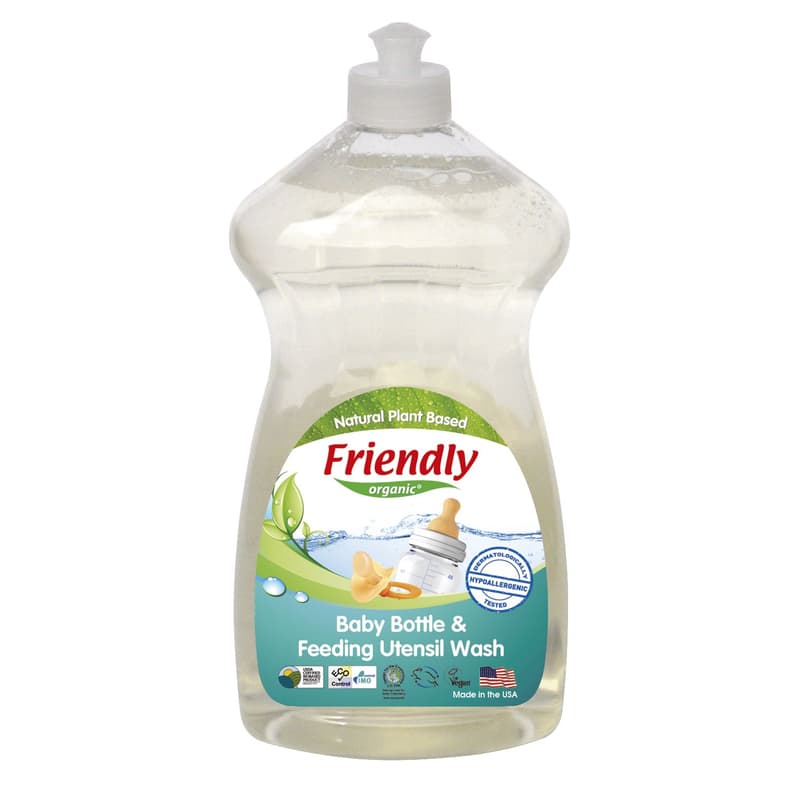 Friendly Organic Detergent pentru vase si biberoane fara parfum
