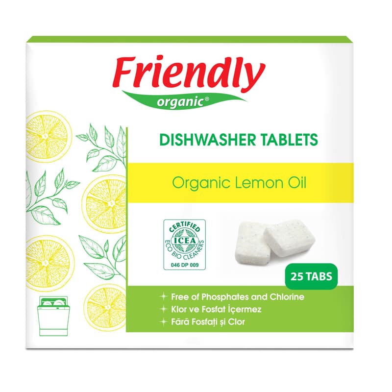 Friendly Organic Detergent pentru masina de spalat vase