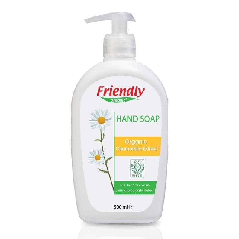 Friendly Organic Sapun pentru maini cu extract de musetel