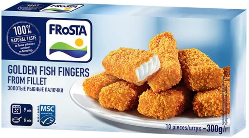 Frosta Golden fish fingers (congelat)