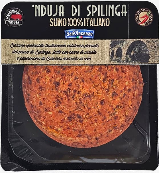 San Vincenzo 'NDUJA salam tartinabil picant