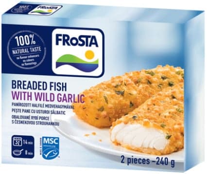 Frosta Cod Pane cu usturoi