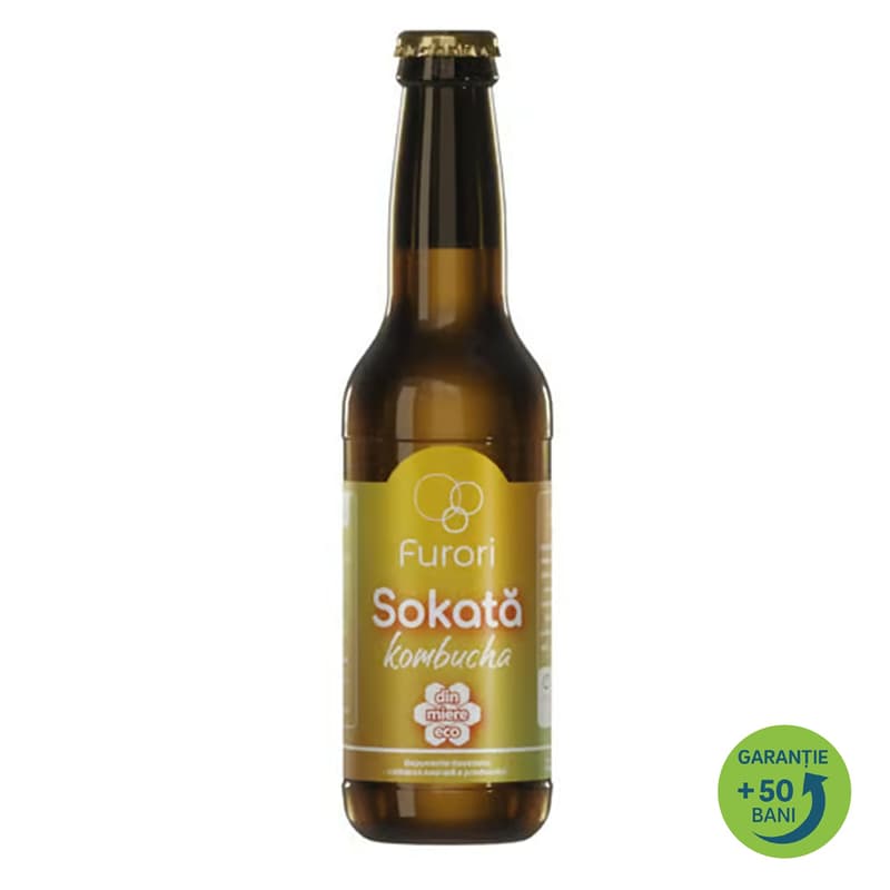 Furori Sokata kombucha sticla
