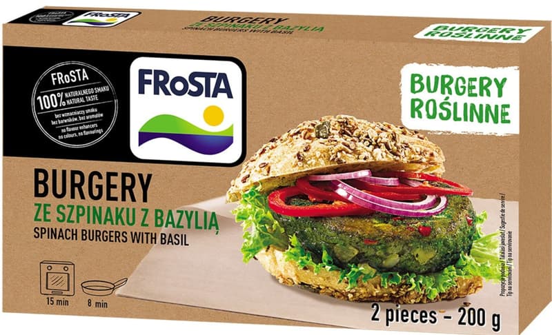 Frosta Burger spanac&busuioc