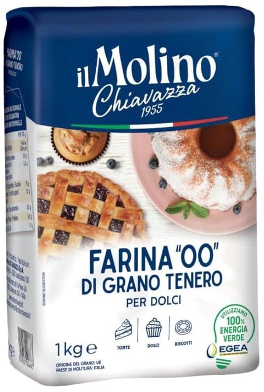 il Molino Chiavazza Faina din grau tanar tip 00 pentru dulciuri