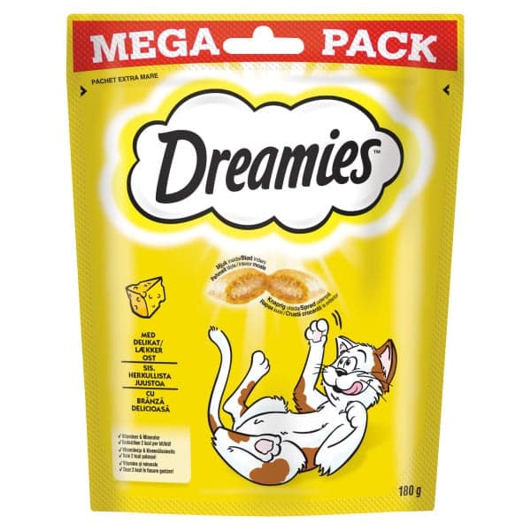 Dreamies Cat Treats, with Delicious Cheese