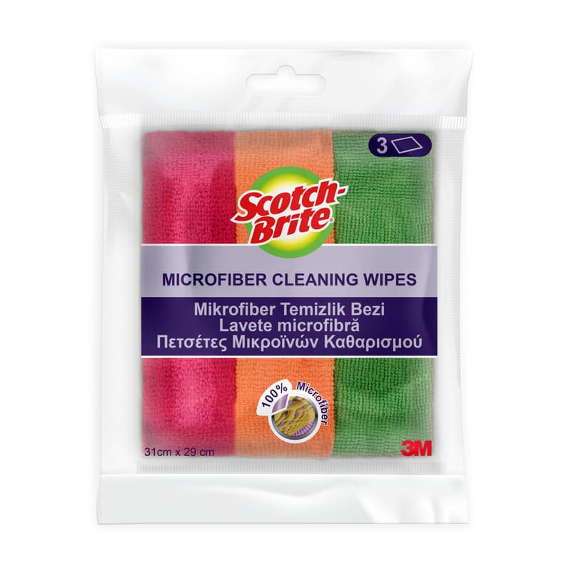 Scotch-Brite™ Laveta economica microfibra
