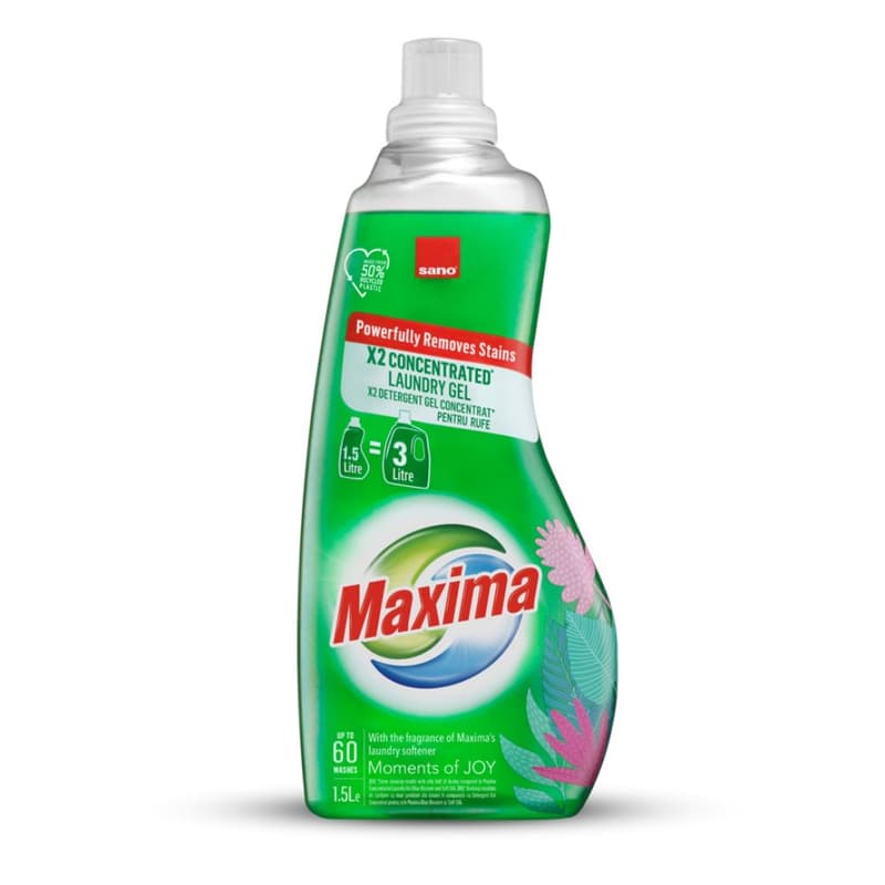 Sano Maxima 2x Concentrat Joy Detergent gel pentru rufe