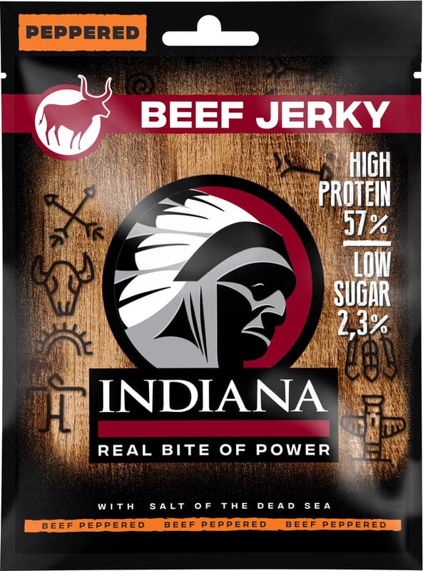 Indiana Beef Jerky Pepper