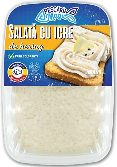 Pescaria Magic Salata cu icre de hering (19% icre)