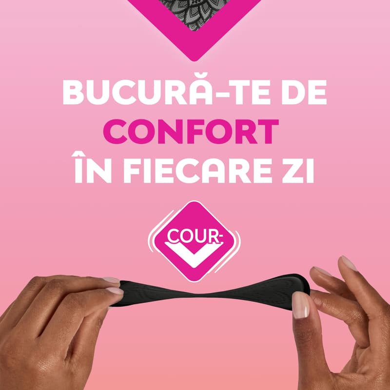 Libresse Absorbante zilnice Normal Black, 30 bucati