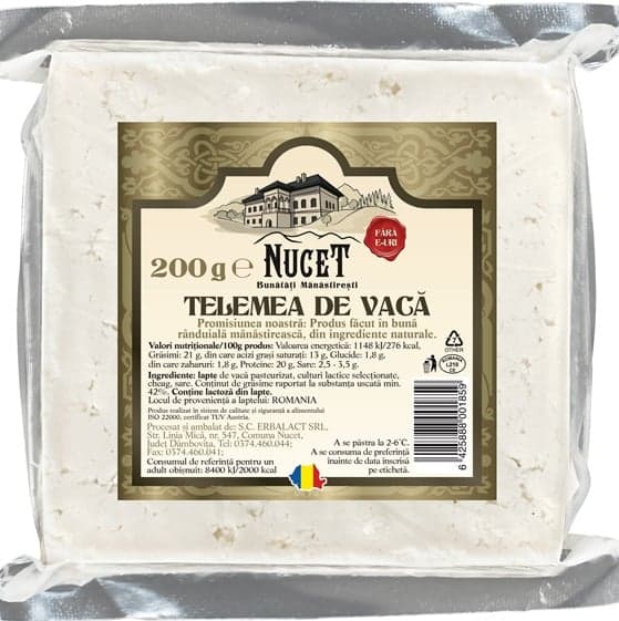 NUCET Telemea de vaca