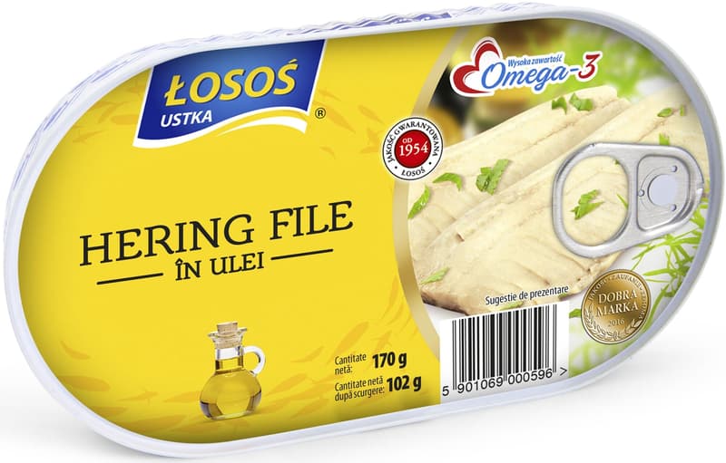 Losos Herring fillets in oil