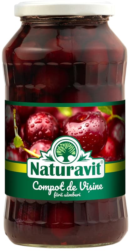 Naturavit Pitted Sour Cherry Compote