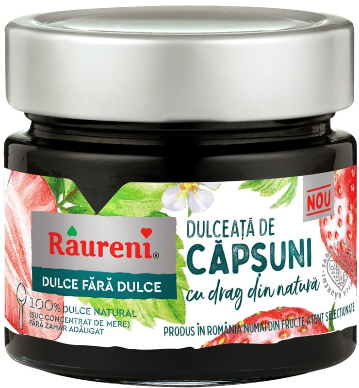 Raureni  Dulceata capsuni dulce fara dulce