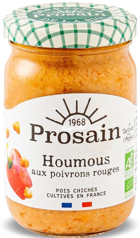 Prosain ECO Salata humus cu ardei rosu