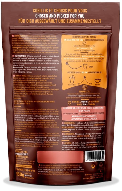 Iswari ECO Ashwagandha powder