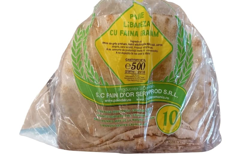 Pain D'OR Lipie Libaneza cu graham