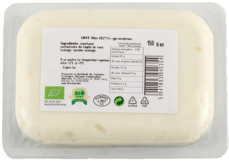 SilvaniaBio ECO Butter 82% fat