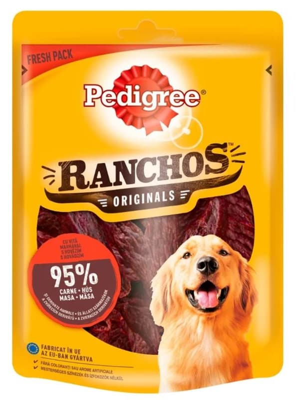 Pedigree Ranchos Dog Treats with Beef