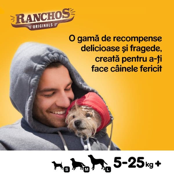 Pedigree Ranchos Dog Treats with Beef