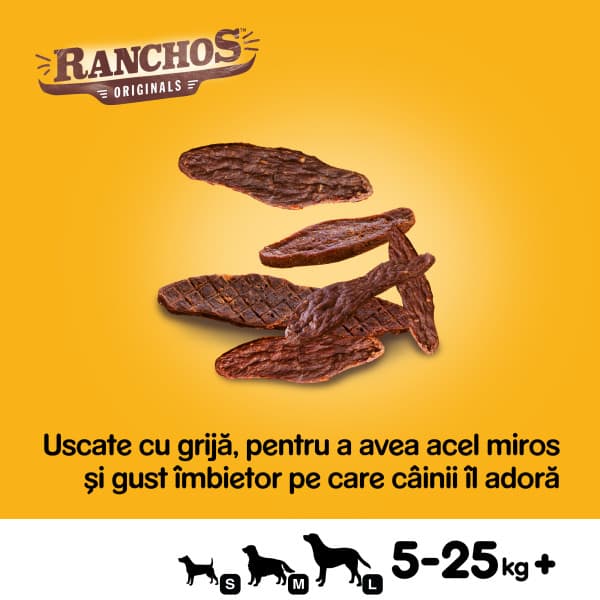 Pedigree Ranchos Dog Treats with Beef