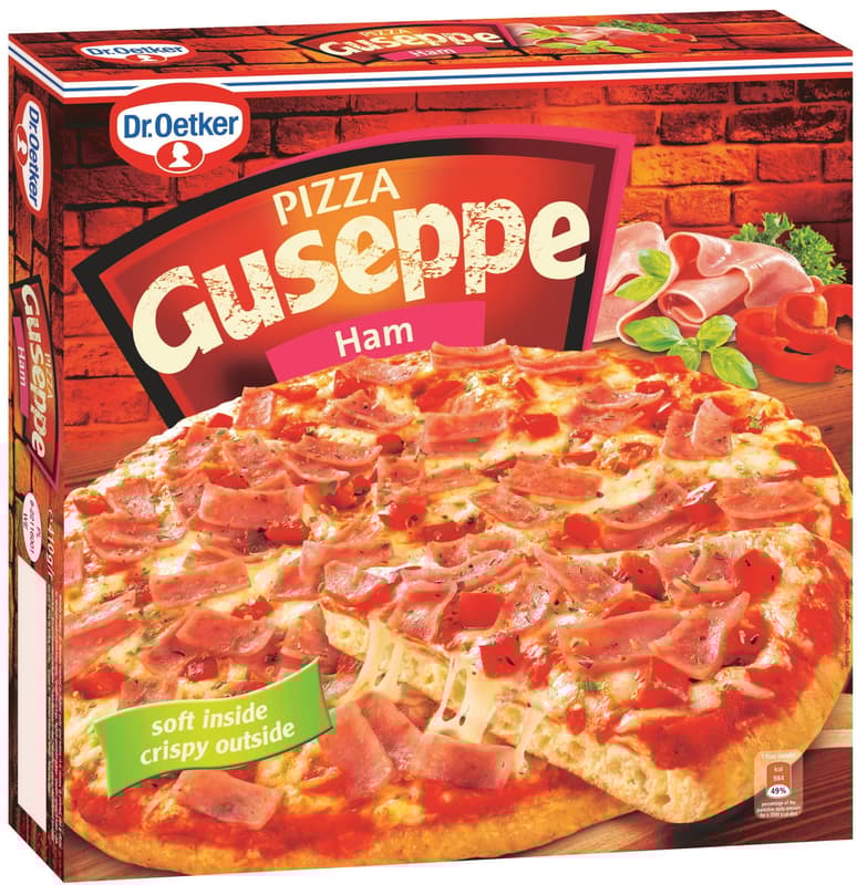 Guseppe Pizza with ham