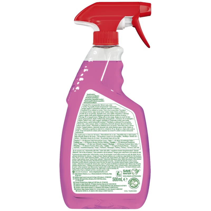 Ajax Floral Fiesta Flowers Bouquet Spray detergent pentru curatat geamuri si suprafete din sticla