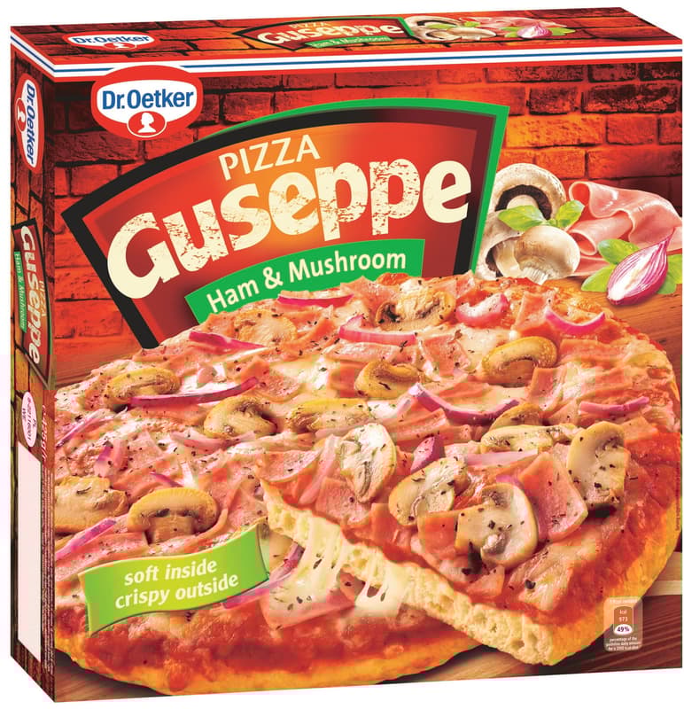 Guseppe Pizza cu sunca si ciuperci