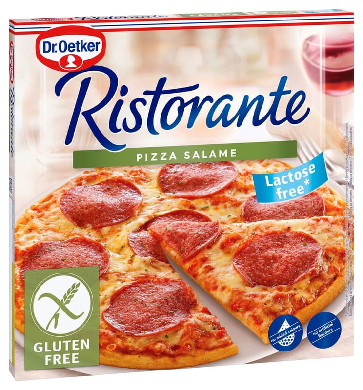 Ristorante Pizza fara gluten cu salam