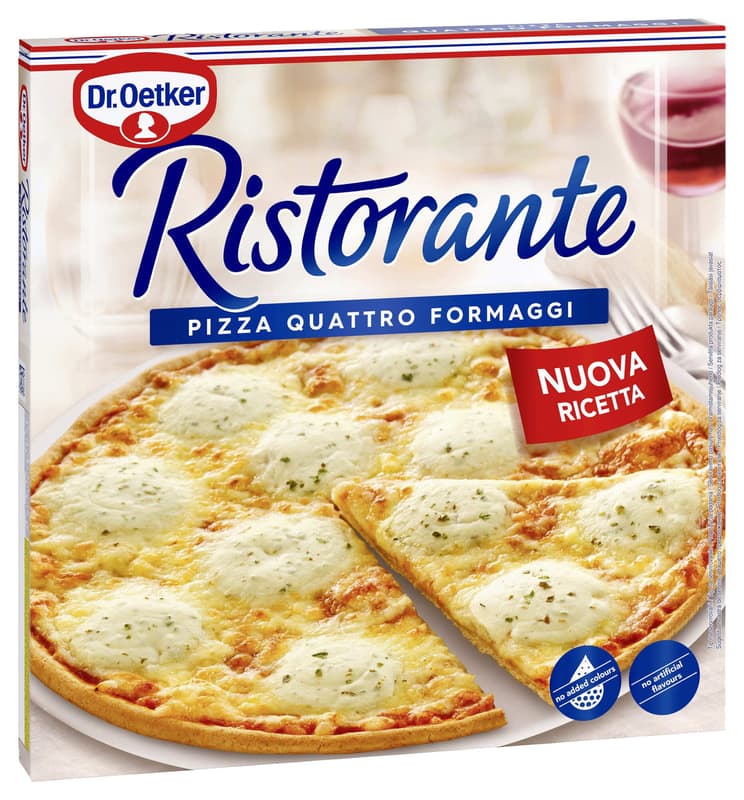 Ristorante Pizza Quattro formaggi